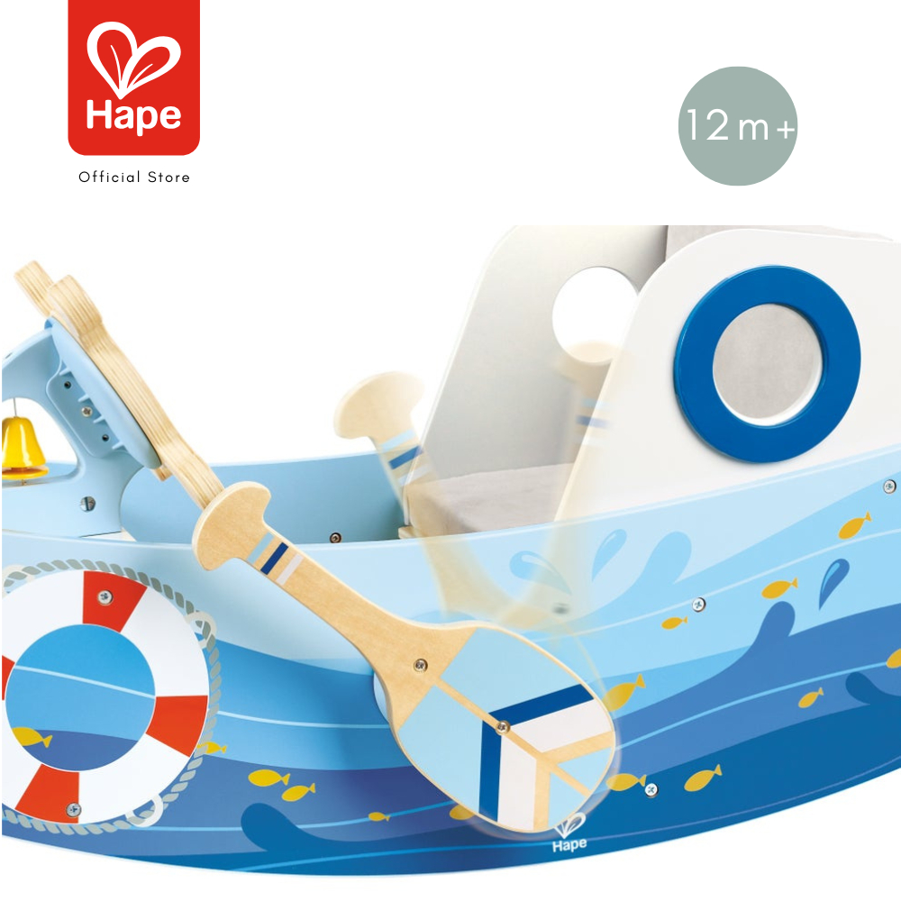 Hape - Captain's Rocking Boat        เรือโยกไม้        12M+ รูปที่ 7