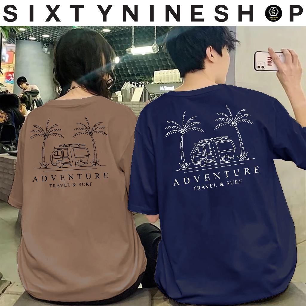 เสื้อยืดผ้าคอตตอน M-4XL พิมพ์ลาย "รถตู้ v.2 " พร้อมส่ง