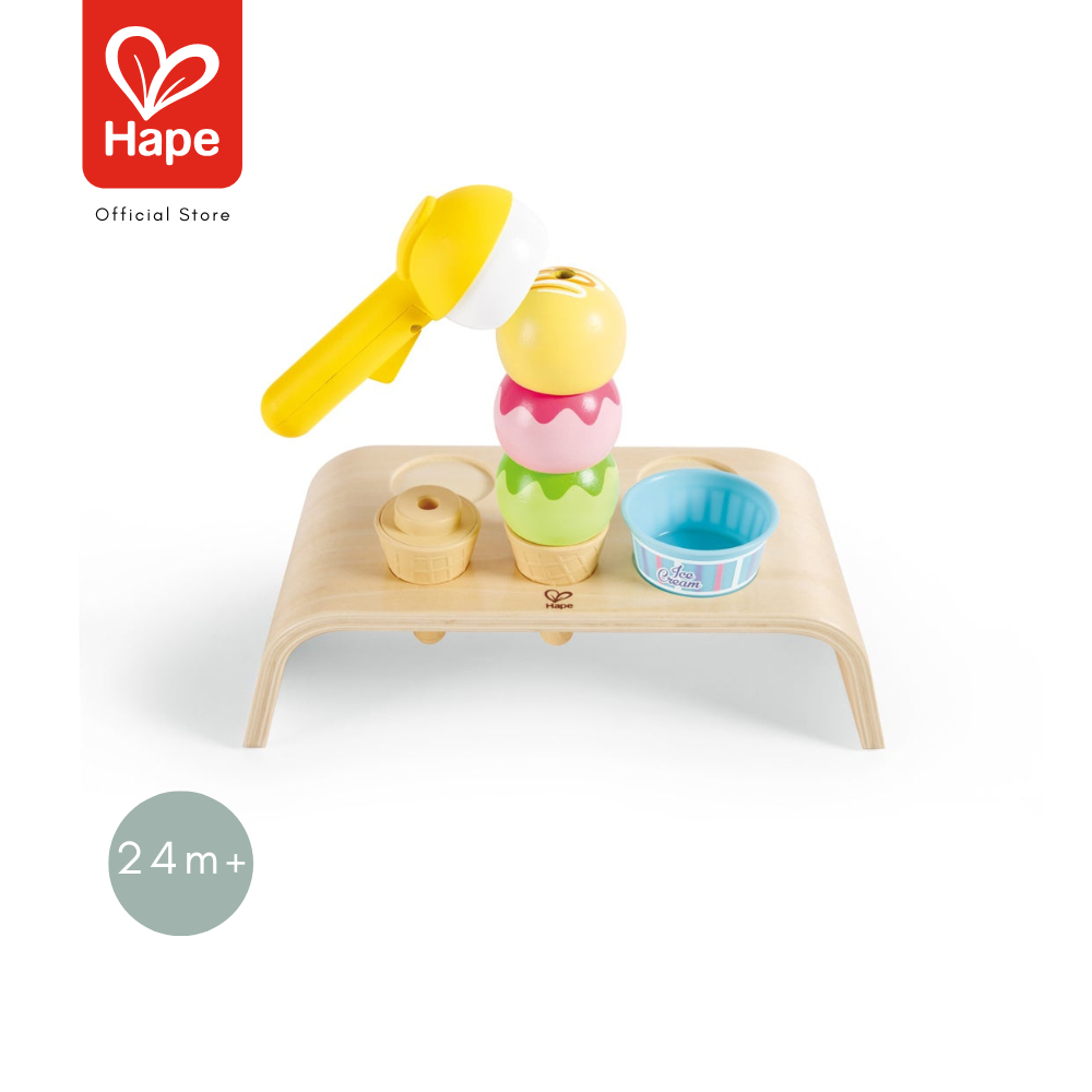 Hape Ice Cream Set	ของเล่นชุดตักไอศกรีม	24M+ รูปที่ 6