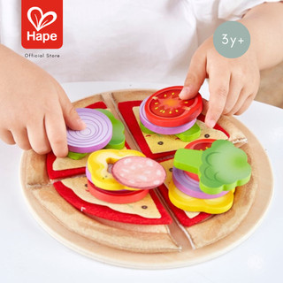 HAPE Perfect Pizza Playset	ชุดพิซซ่าพร้อมกล่องใส่	3Y+ รูปที่ 2