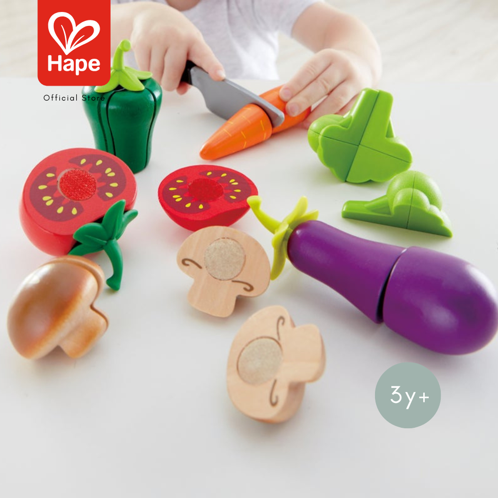 HAPE Garden Vegetables	ชุดของเล่นสวนผัก 3Y+ รูปที่ 4