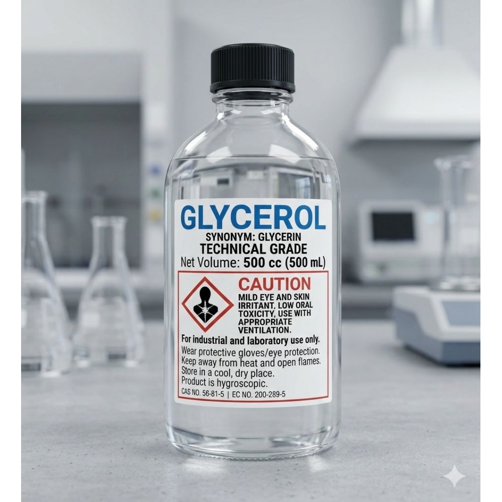 กลีเซอรีน  glycerin glycerol 500 ml