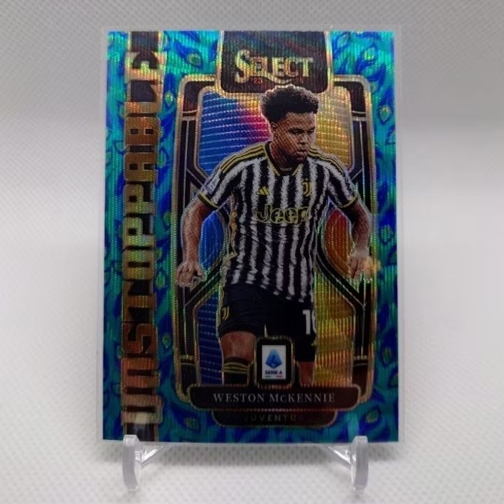 Panini Select Serie A - Weston Mckennie - Juventus - Unstoppable - Peacock