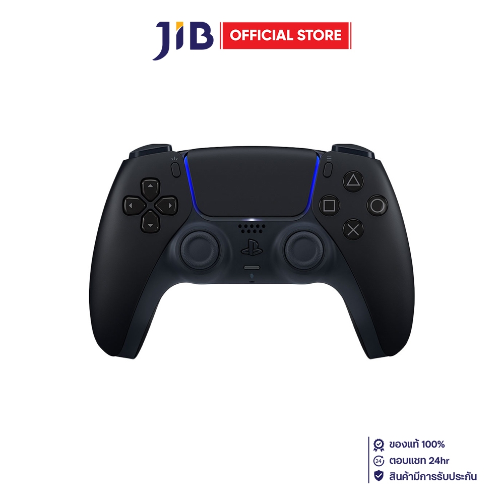 WIRELESS CONTROLLER (คอนโทรลเลอร์ไร้สาย) SONY DUALSENSE - MIDNIGHT BLACK WITH USB CABLE FOR PC ASIA-00500
