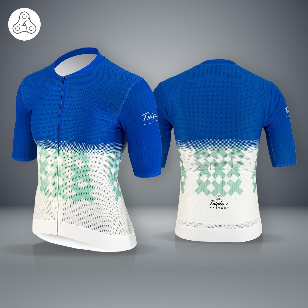 TRIPLE-S CROSS COLLECTION  (PRO JERSEY) เสื้อปั่นจักรยาน ชุดปั่นจักรยาน