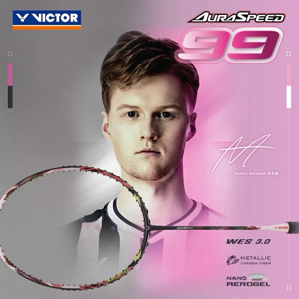 VICTOR ไม้แบดมินตันรุ่น AuraSpeed 99 [ARS-99] New (รับประกันบริษัท 3 เดือน)