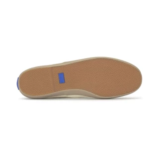 KEDS รองเท้าผ้าใบแบบผูกเชือก รุ่น CHAMPION LUXE LEATHER ROUND LACES สีขาว ( KW-CHAMP-7B-101 )