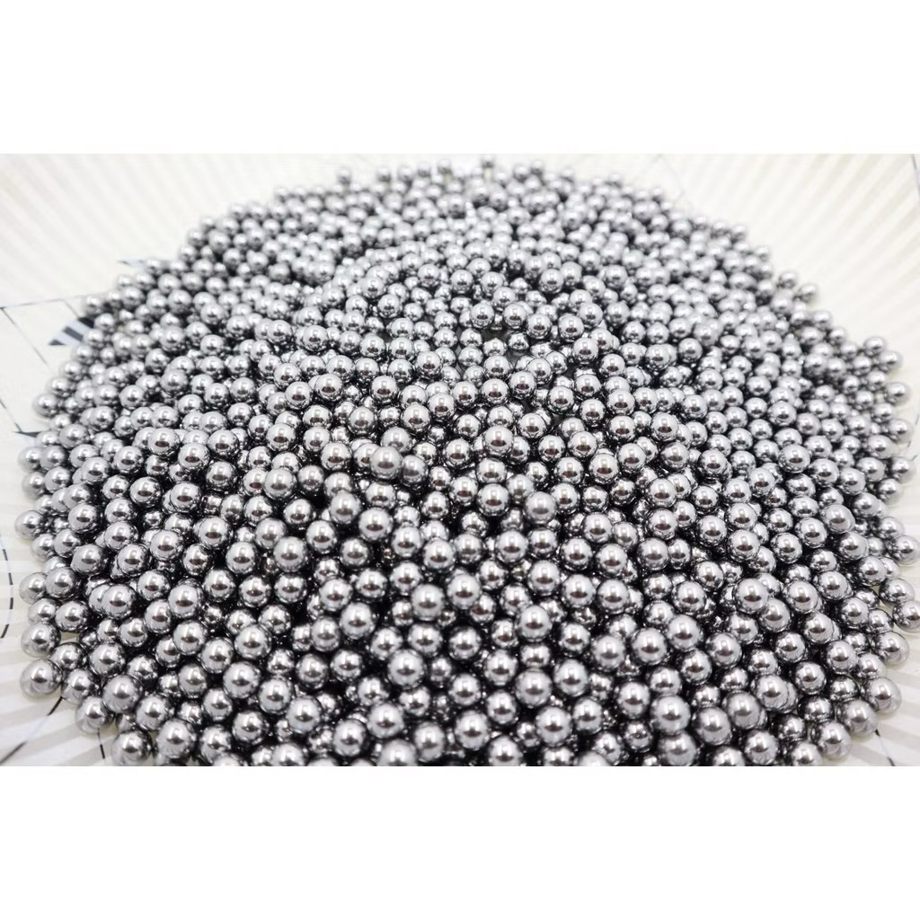 ลูกเหล็กเงา อุปกรณ์เสริมโบว์หนังแบน8mm ลูกกลิ้งเหล็กแข็ง ลูกเหล็ก ลูกแก้ว ลูกเหล็กสำหรับหนังสติ๊ก8มิลลิเมตร50เม็ด