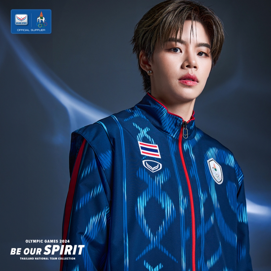 เสื้อแทร็คสูทแกรนด์สปอร์ต (โอลิมปิก 2024) มีอาร์มแขน ของแท้100%.ใหม่.ป้ายห้อย