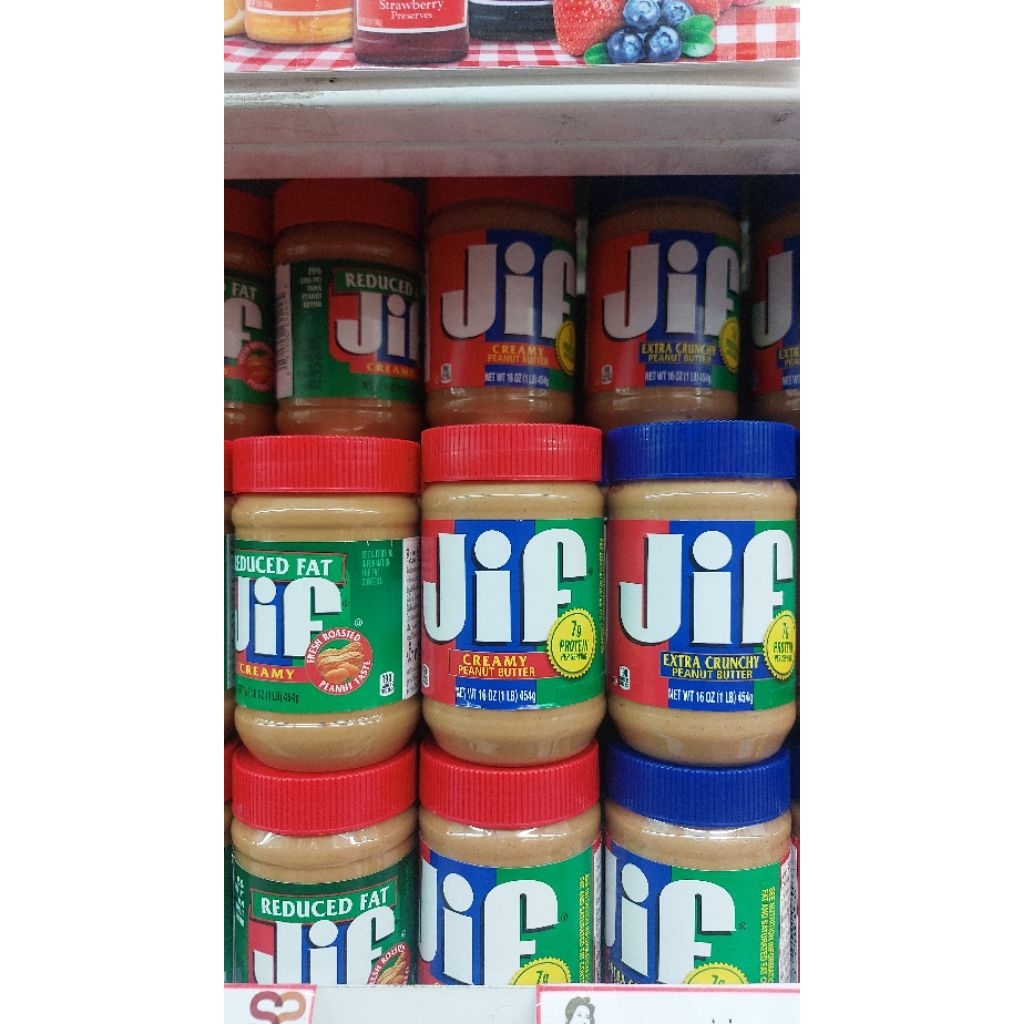 Jif peanut butter 454g.