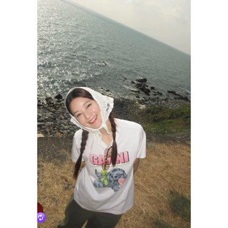 (สินค้าพร้อมส่ง🛵)Ganni Basic Cotton T-shirt ของแท้ 💯