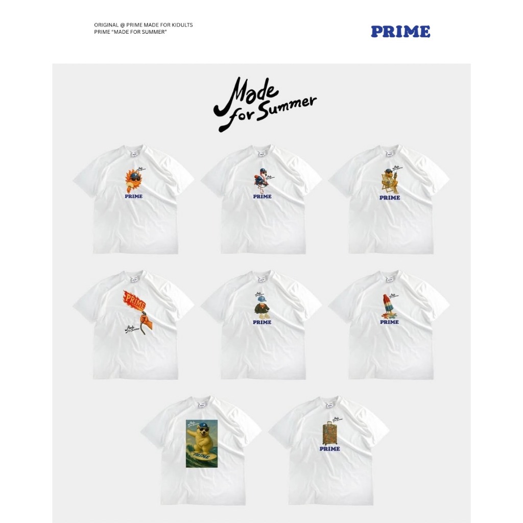 PRIME​ Summer Collection ​T-shirt​