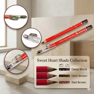 (มีส่งด่วน)Sweet Heart ดินสอเขียนคิ้ว สวีทฮาร์ท พร้อมกบเหลา ( 1 แท่ง )