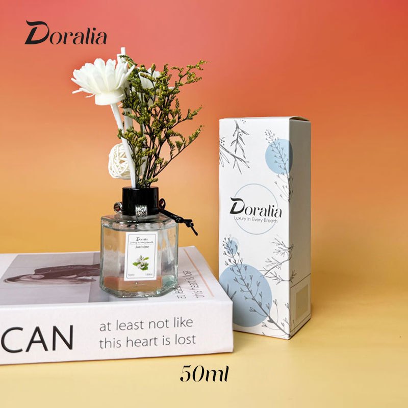 【Doralia】กลิ่นหอม น้ำหอมปรับอากาศ Reed Diffuser 50ml ปรับอากาศ ก้านไม้หอม หอมนาน 30 วัน