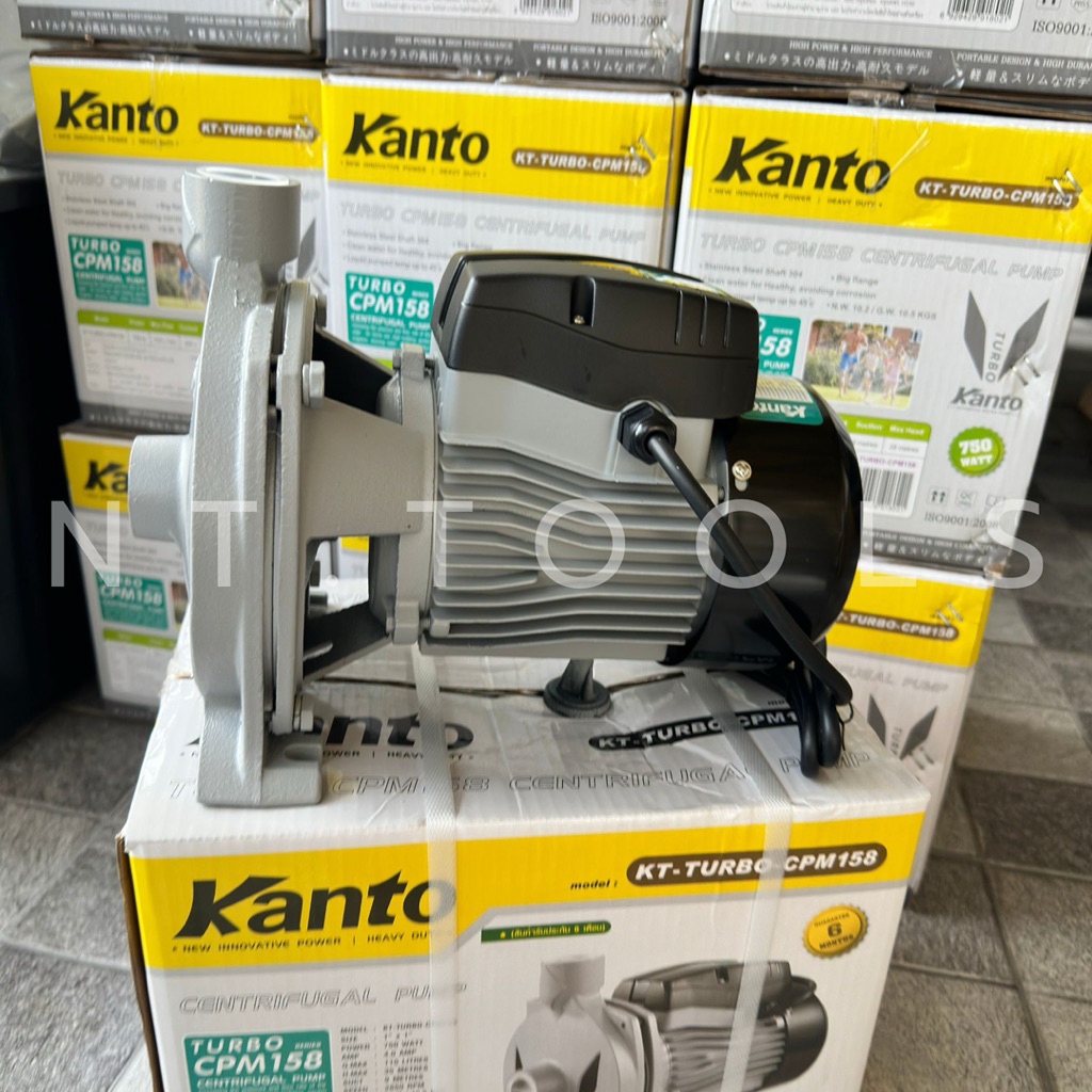 ออกใบกำกับภาษีได้ Kanto ปั๊มน้ำหอยโข่ง 1 นิ้ว 1 แรง (KT-CPM-158) 750 วัตต์