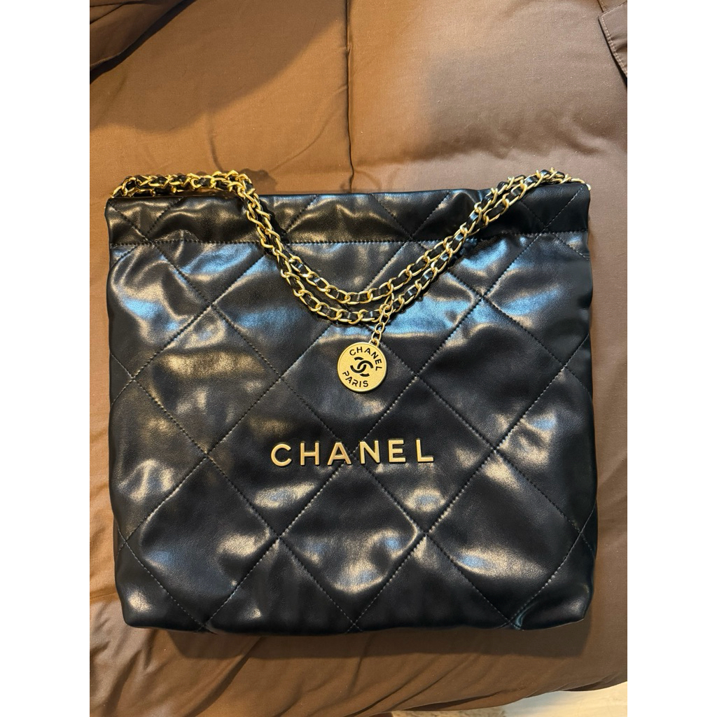 กระเป๋า Cha nel  22 สีดำ (VIP)