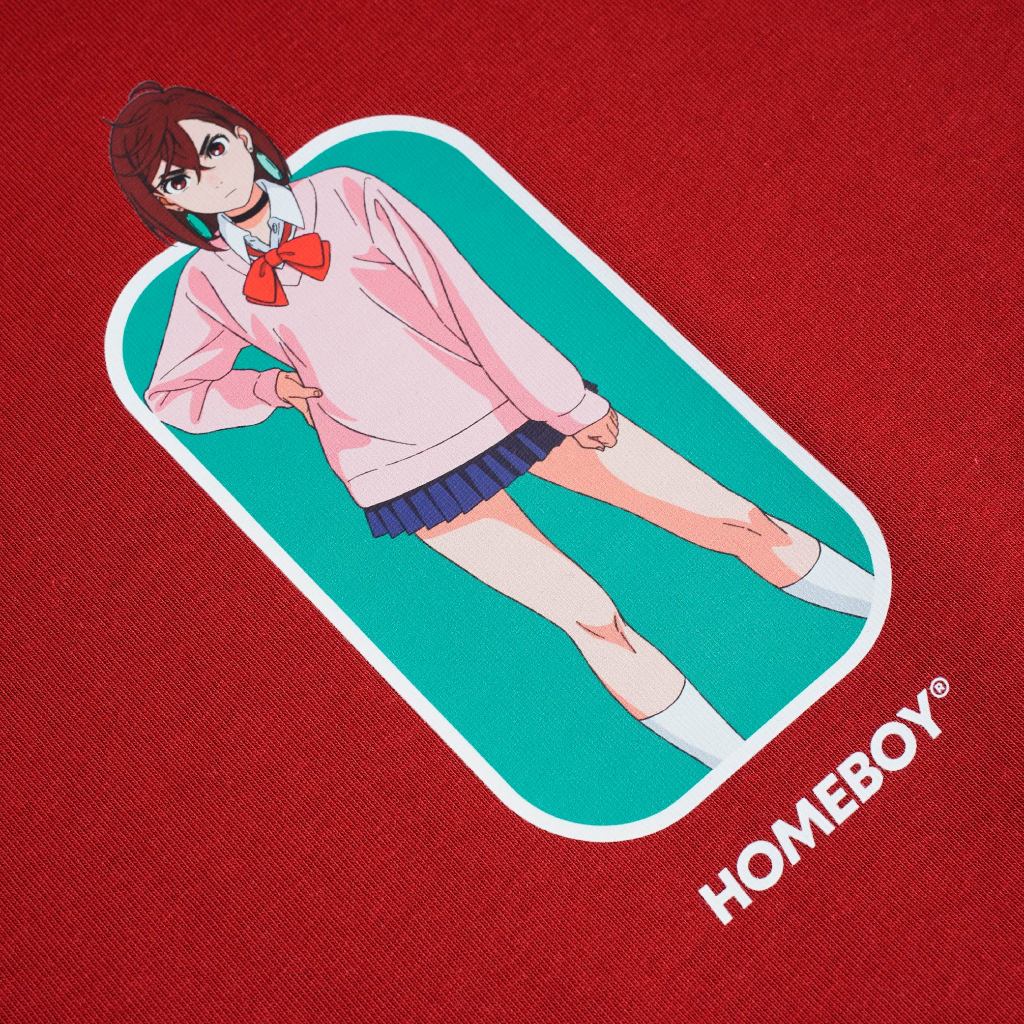 HOMEBOY เสื้อOVERSIZE  HB.MOMO.AYASE   คอตตอน100% ใส่ได้ทุกวัน ราคา ถูกที่สุด ดีลบีเคเค แกลเลอรีภาพที่ 3