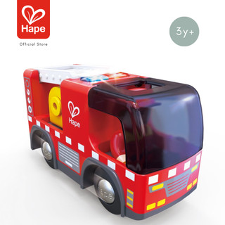Hape ของเล่น รถดับเพลิง มีสัญญาณไฟและเสียงไซเรน Fire Truck with Siren ของเล่นเสริมพัฒนาการ 3 ขวบ ขึ้นไป รูปที่ 7