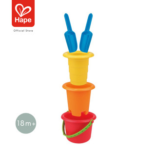Hape 5-in-1 Beach Set	ชุดตักทราย 5 ชิ้น ซ้อนเก็บได้	18M+ รูปที่ 6