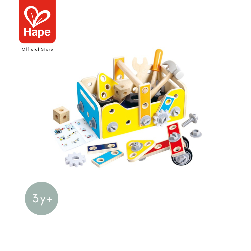 Hape - Build-It Tool Box กล่องกลไก ไขน็อต 3Y+
