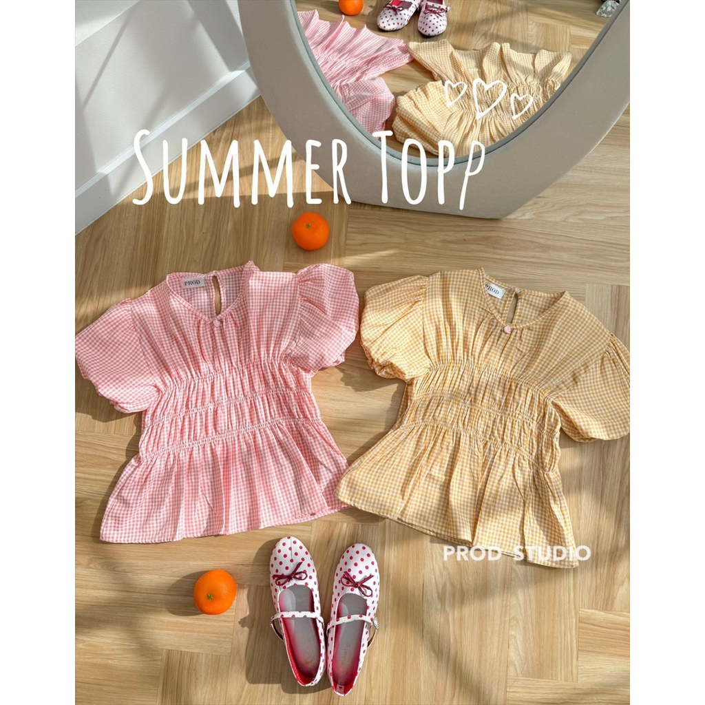 Prod เสื้อแขนพองสม็อคตัว