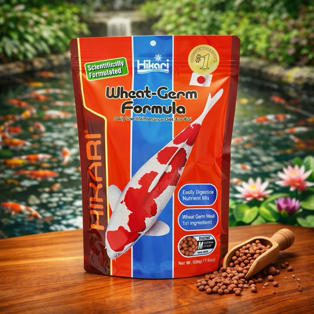 ฮิคาริ วีท-เจิร์ม ฟอร์มูล่า อาหารปลาHikari สูตรใช้ประจำทุกวัน 500g.