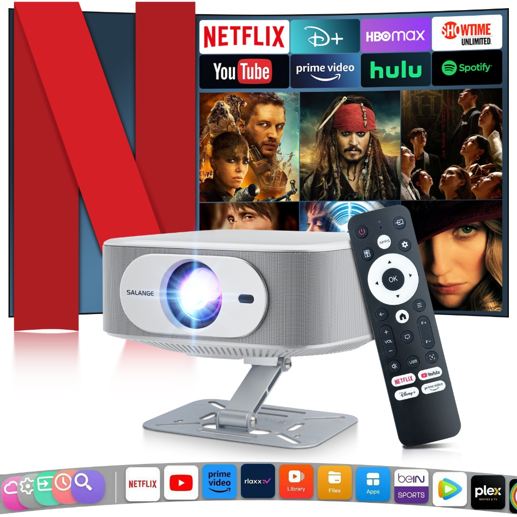 【👍การรับประกัน 5 ปี】ของแท้ใหม่เอี่ยม มินิโปรเจคเตอร์ P92MAX Android 13.0 Mini Projector 5G WiFi เหมาะสําหรับฉากต่างๆ