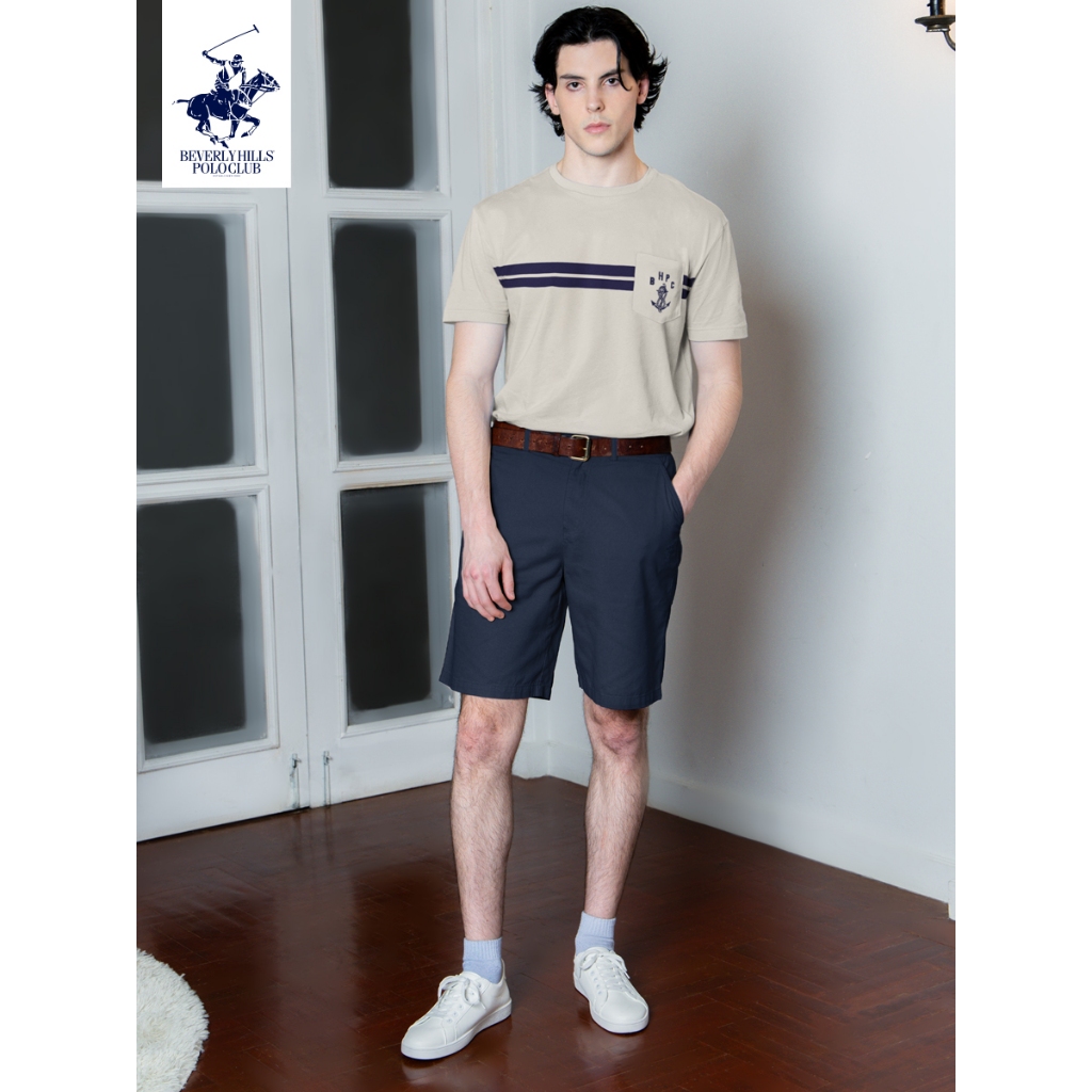 BEVERLY HILLS POLO CLUB  เสื้อยืดคอกลมแขนสั้น รุ่น BNSR492