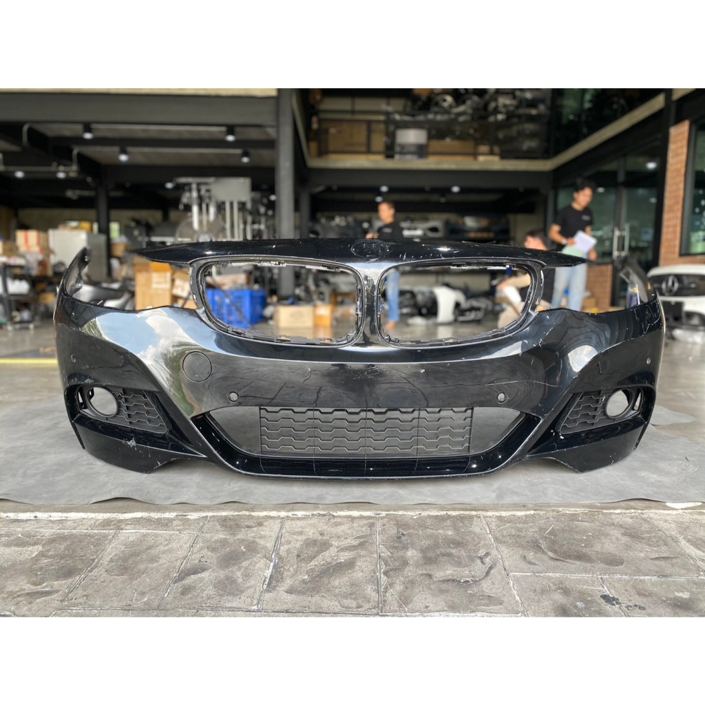 ชุดกันชนหน้า BMW F34 Msport series 3 GT Msport ตัวกันชนของแท้มือสอง ต้องทำสี อุปกรณ์ครบ