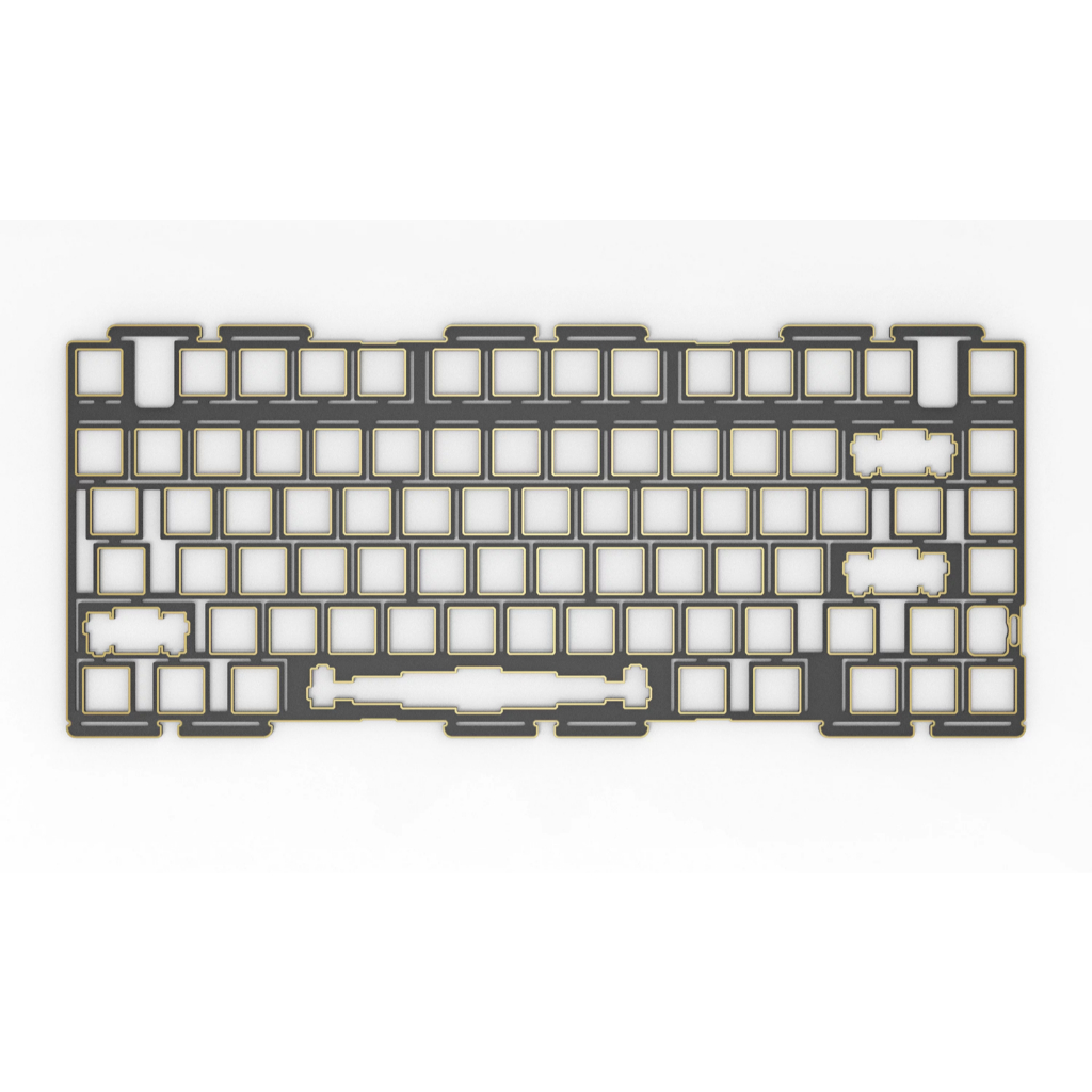 EVO75 EVOWORK แผ่นซับเสียง Poron / Plate PC / POM / FR4 / Black Alu ร้านค้าในไทยสั่งได้ตลอดครับ