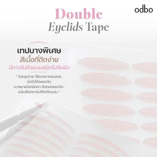 ถูก/แท้/มีไลฟ์ เทปติดตาสองชั้น ODBO Double Eyelids Tape เทป เทปติดเปลือกตา ตาสองชั้น มีกาวในตัว ติดแน่น ทนนาน