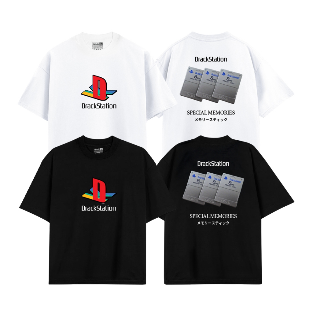 DRACK - MEMORY เสื้อยืดคอกลม