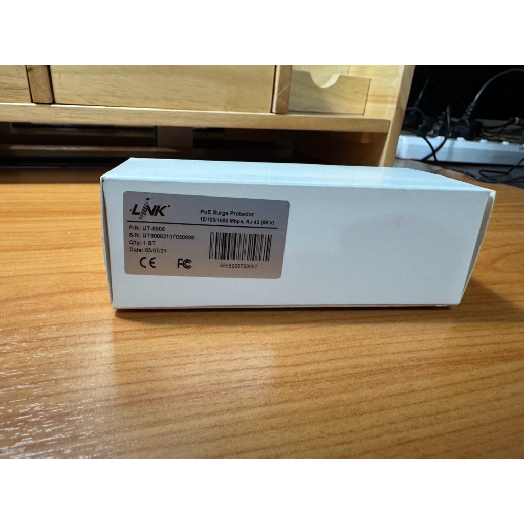 LINK CCTV PoE Surge Protector (UT-8006)