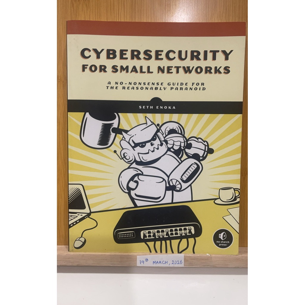[EN] หนังสือคอมพิวเตอร์มือสอง Cyber Security for small networks by Seth Enoka