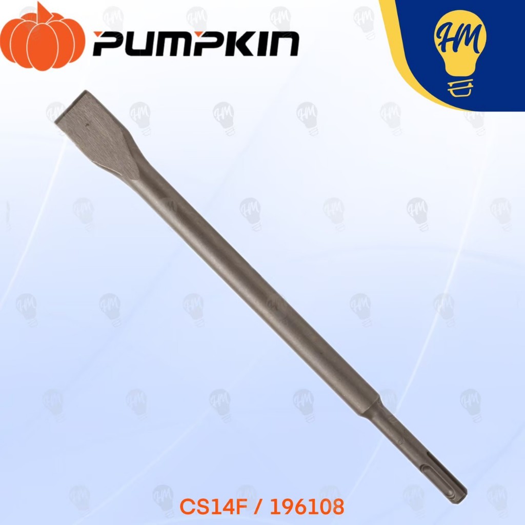 PUMPKIN ดอกสกัดโรตารี่ 14 mm. CS14F แบน/แหลม