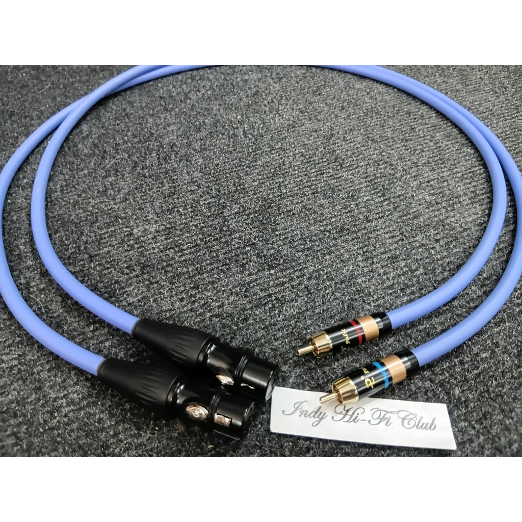 สายสัญญาณ XLR to RCA และสาย RCA to XLR  Taiwan MPS E-310 5N OFC  พร้อมใช้งาน ราคาต่อ 2 เส้น