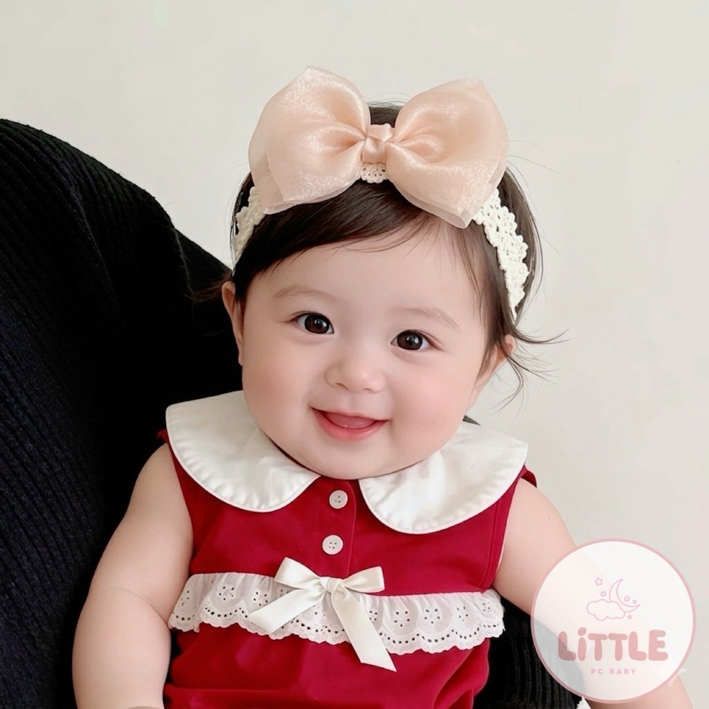 คาดผมเด็กอ่อนน่ารักๆ รุ่นlittle lady เครื่องประดับผมเด็กผู้หญิงสำหรับเด็กอ่อน3-18เดือน🚙พร้อมส่ง🚙
