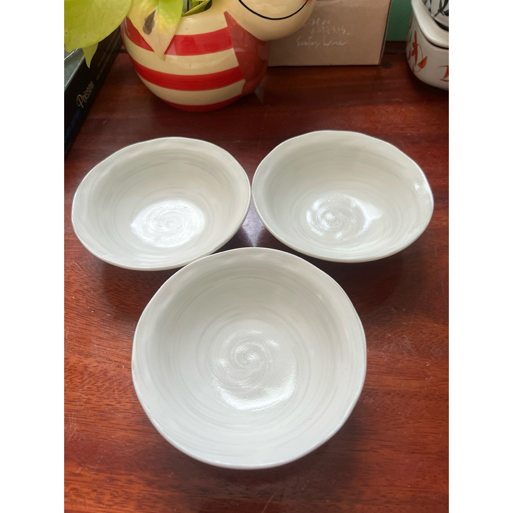 BW0326.015- ถ้วยน้ำจิ้ม แพค3ใบ ขนาด 4.5x1.5”