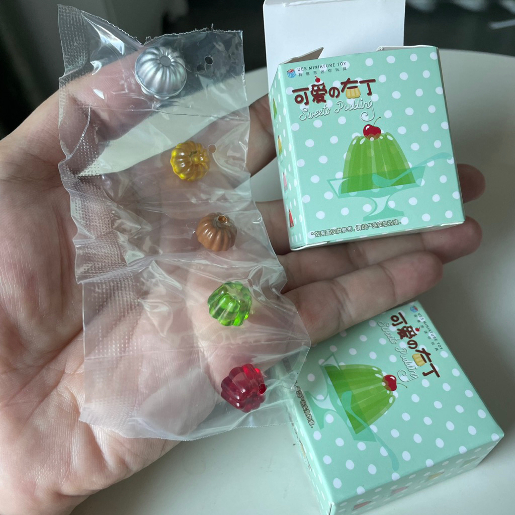 โมเดลพุดดิ้งจิ๋ว Sweet Pudding - USE Miniature Toy (พร้อมส่ง)