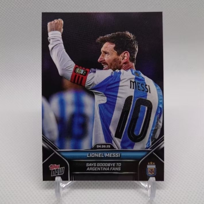 Topps Now 24/25 - Lionel Messi - Argentina - Card 2 - PR: 34982