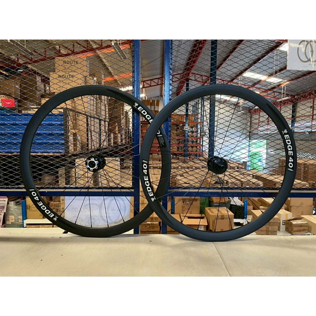 WTB ล้อเสือหมอบดิสเบรคอลูขอบ 40 แกน 12 มม