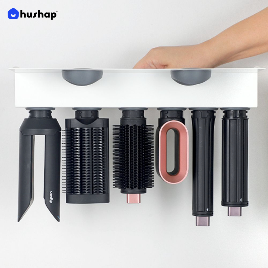 HusHap ที่วางไดร์ม้วนผม เก็บหัวอุปกรณ์ได้ 6 หัว รองรับ Dyson Airwrap HS01, HS05, HS08, HS09 (Co-anda 2x) รูปที่ 5