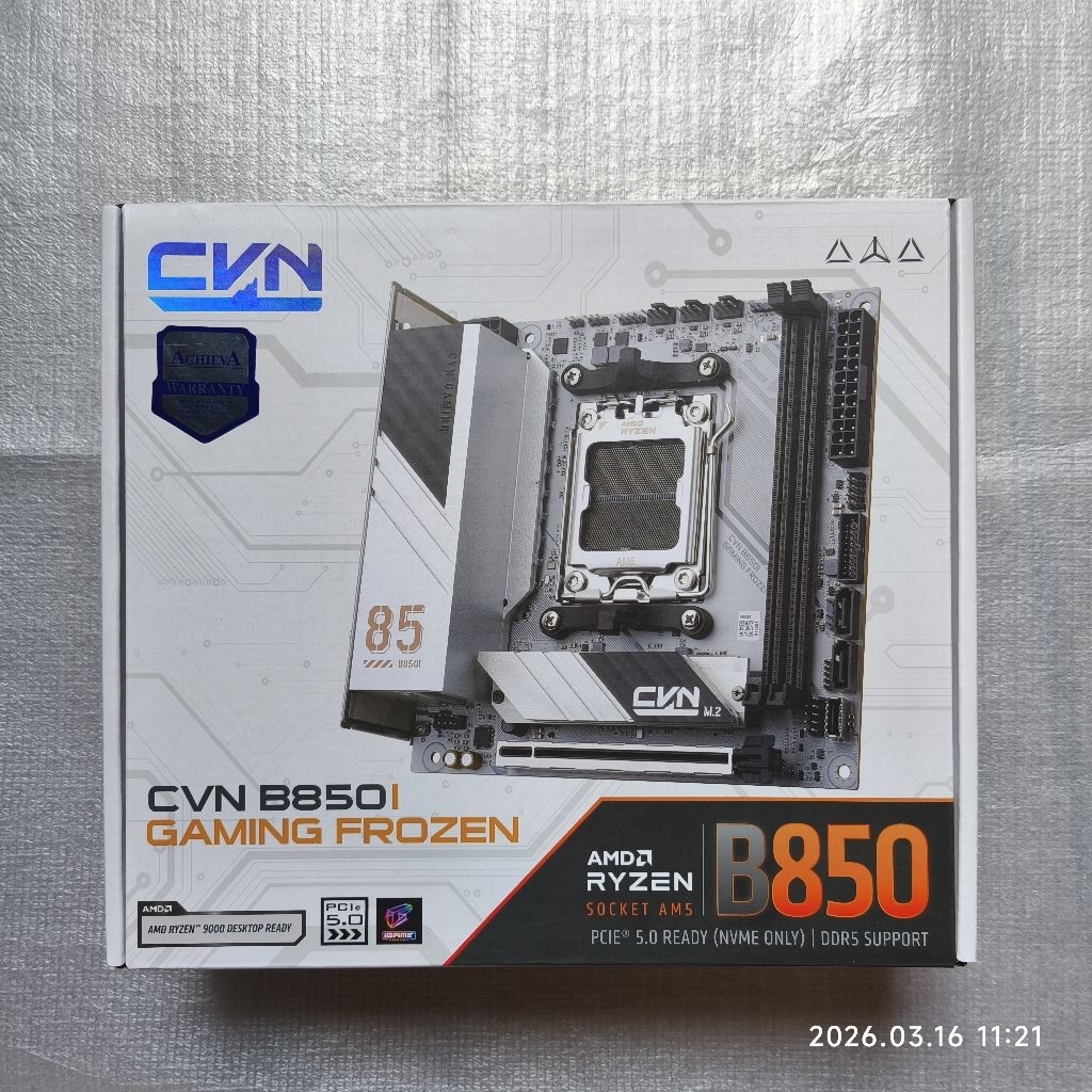 Colorful B850i ประกัน Achieva 02/12/2028