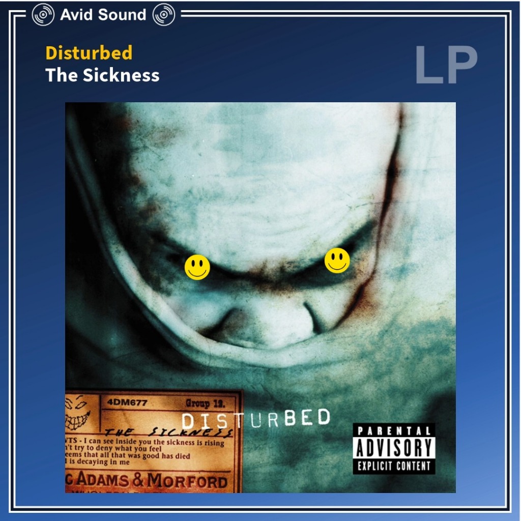 แผ่นเสียง Disturbed The Sickness ใหม่ ซีล Disturbed Vinyl LP