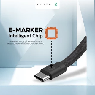[CCC] UKIKI K20 พาวเวอร์แบงค์ Powerbank 20000mAh PD65W สายในตัว USB-C ชาร์จโน๊ตบุ้ค ชิป E-Marker