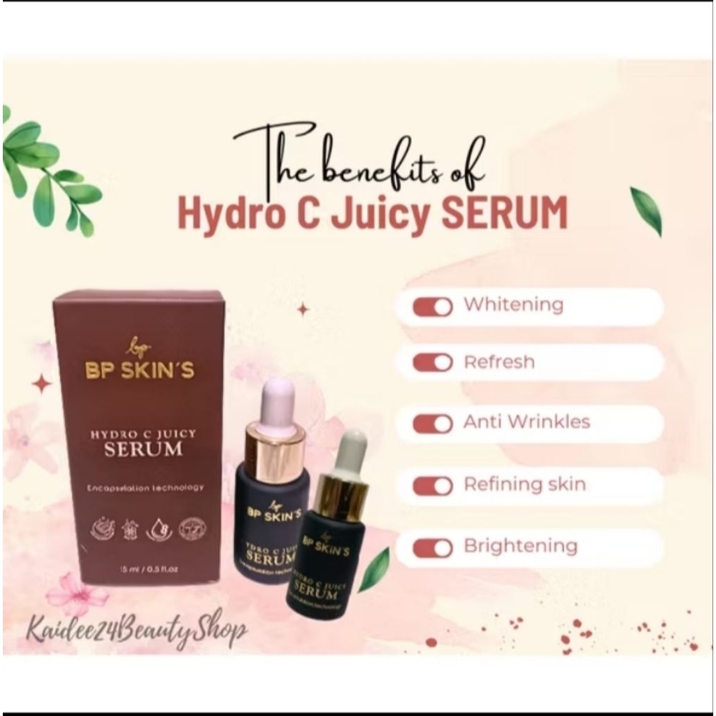 BP SKIN'S Hydro C Juicy Serum(15ml.)