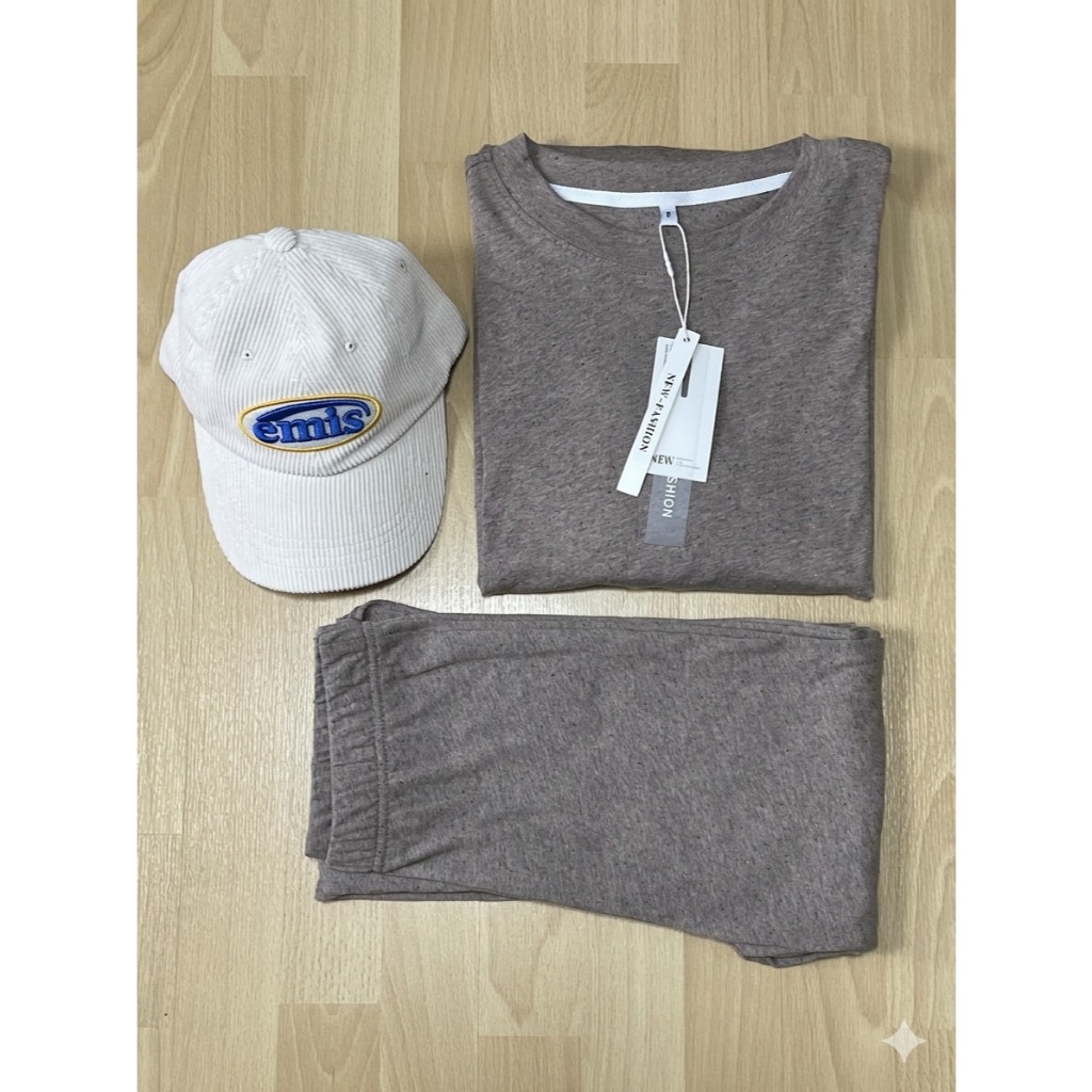 เซตขาม้าเนื้อผ้าUnique(Sparkled Knit)ชุดเซต Oversize เท่ๆ รูปที่ 6