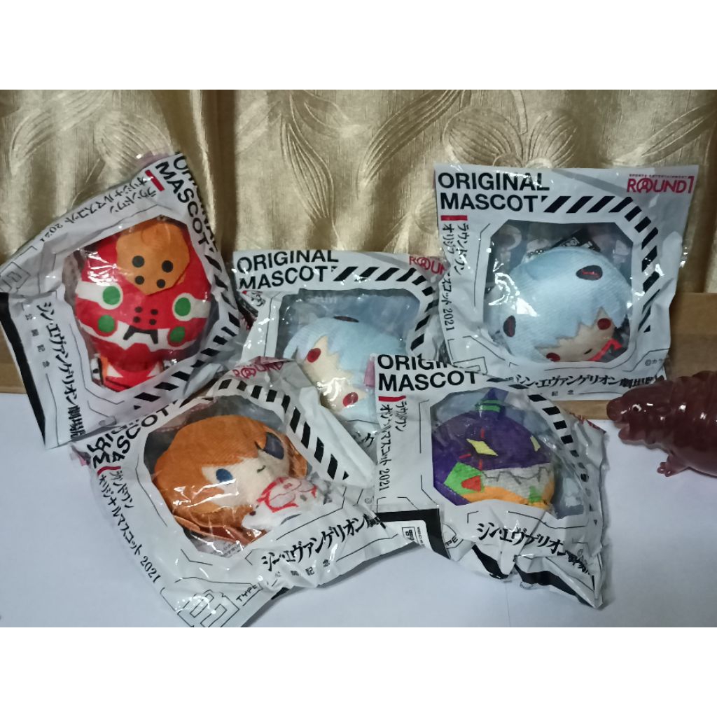 ตุ๊กตา Evangelion งาน Round 1 Original Mascot