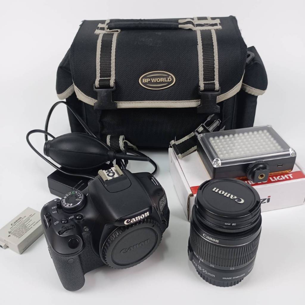[มือสอง] Canon EOS 600D พร้อมกระเป๋า สภาพ 80%