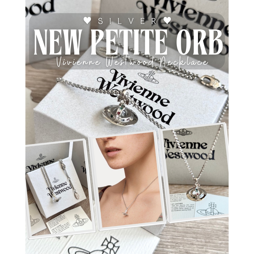 พร้อมส่ง ✨ สร้อยคอ Vivienne Westwood รุ่น New Petite Orb Pendant ของแท้ 🇹🇭